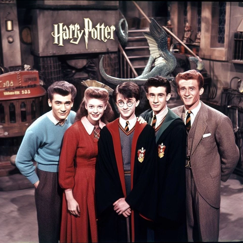 Harry Potter As A 60s TV Show