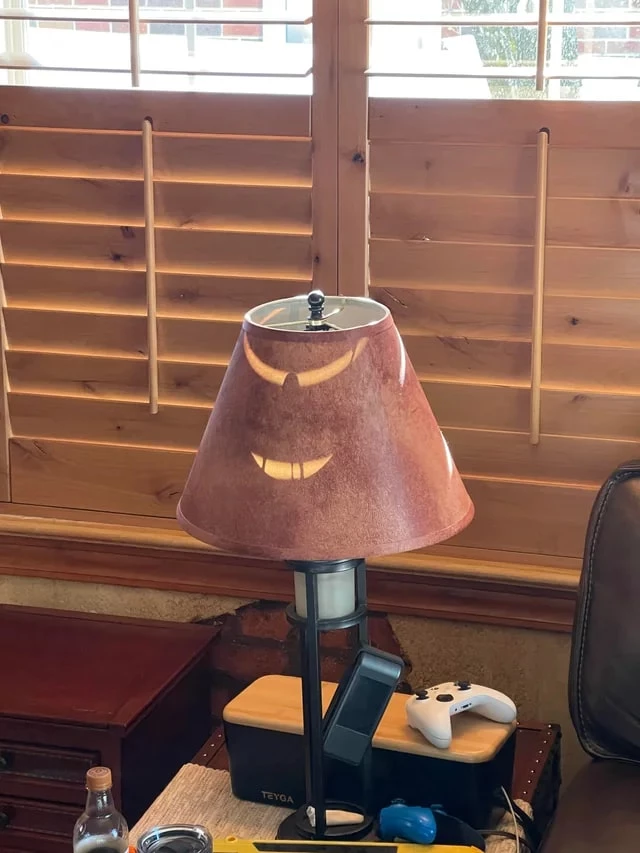 This Cool Dude In Lamp Shade