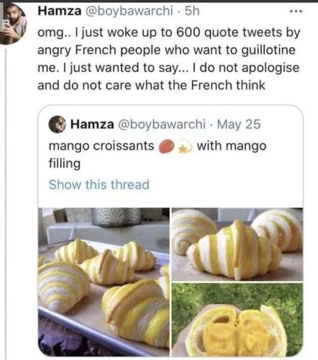 Mango Croissants