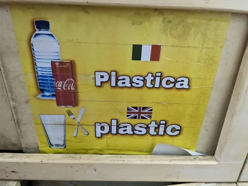 Only One Of These Is Plastic