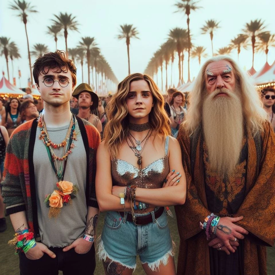 Potter Goes To Coachella