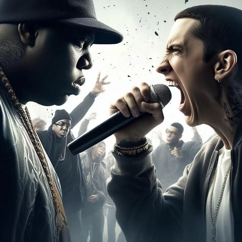 Rap Battle With Notorious Big