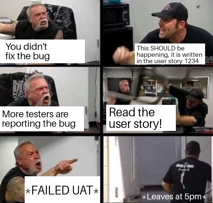 Read The User Story!