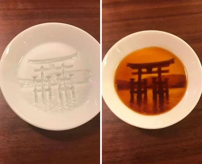Soy Sauce Dishes That Reveal A Painting