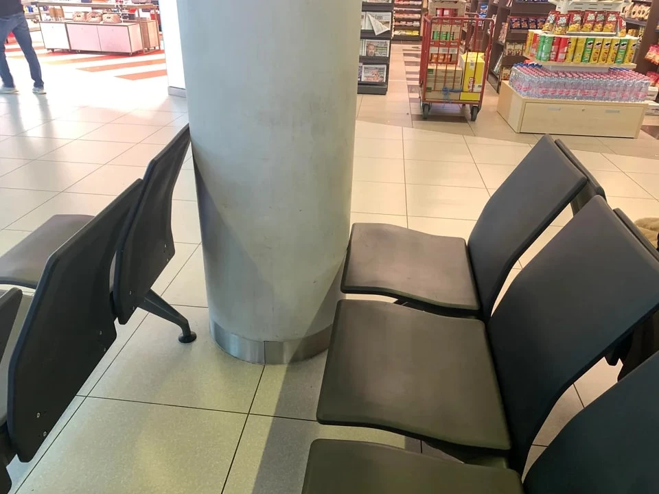 This Seat At The Hungarian Airport