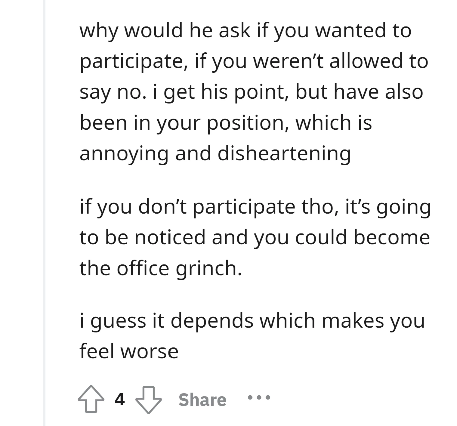 Maybe just tell your boss about it, OP