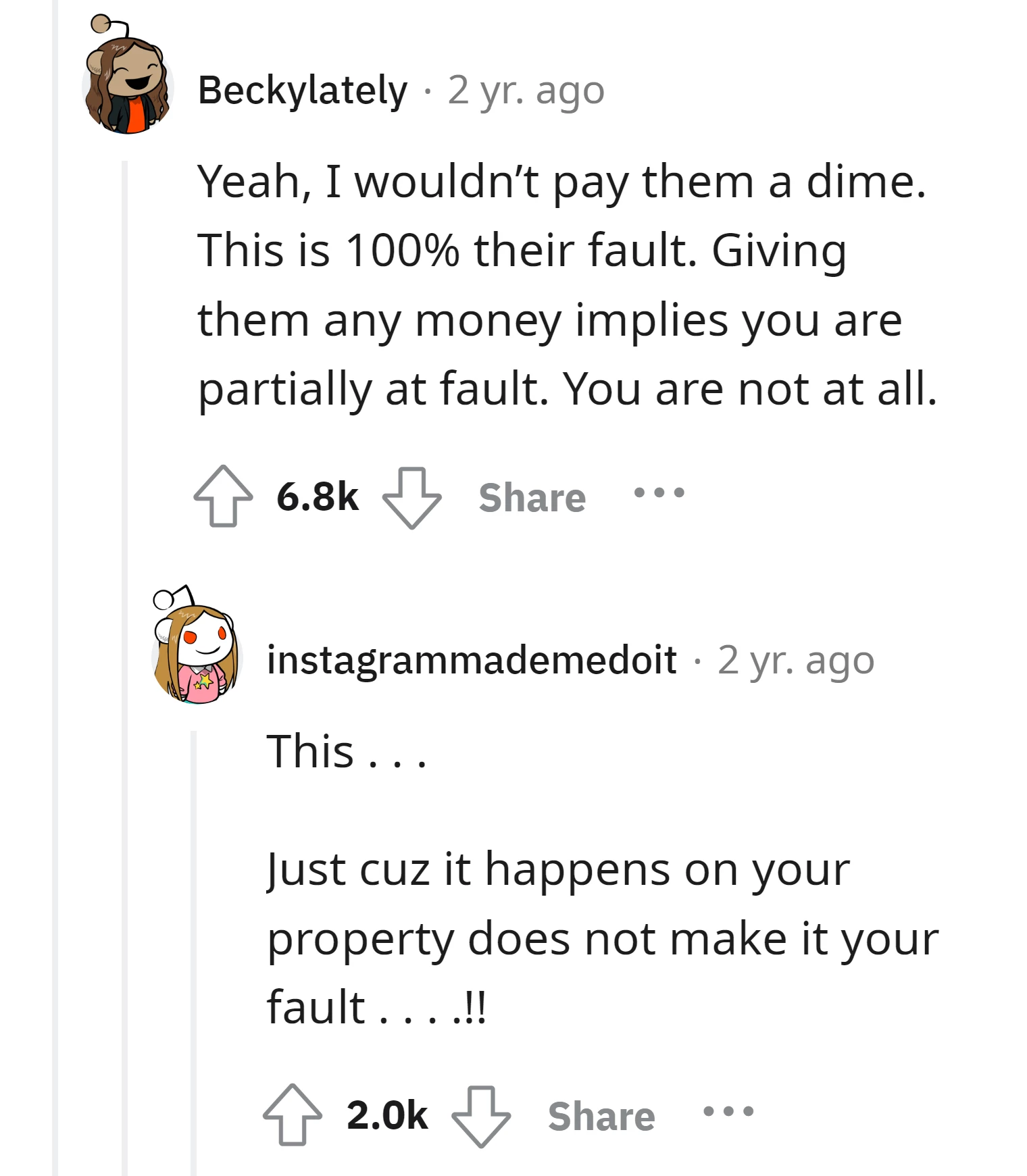 Everyone is backing up the same idea, OP doesn't even need to pay a small amount