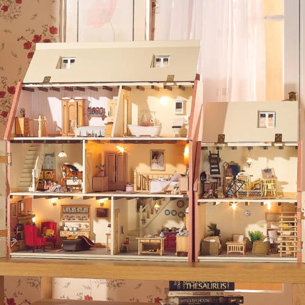value vintage toys: Custom-Built Dollhouses