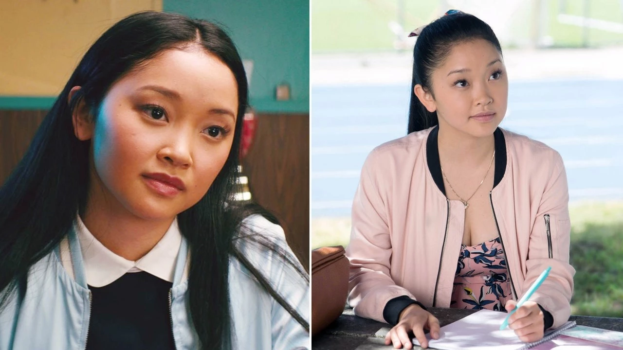 Lana Condor with no makeup