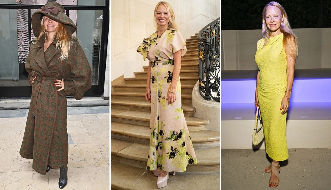 Pamela Anderson At The 2023 Paris Fashion Week