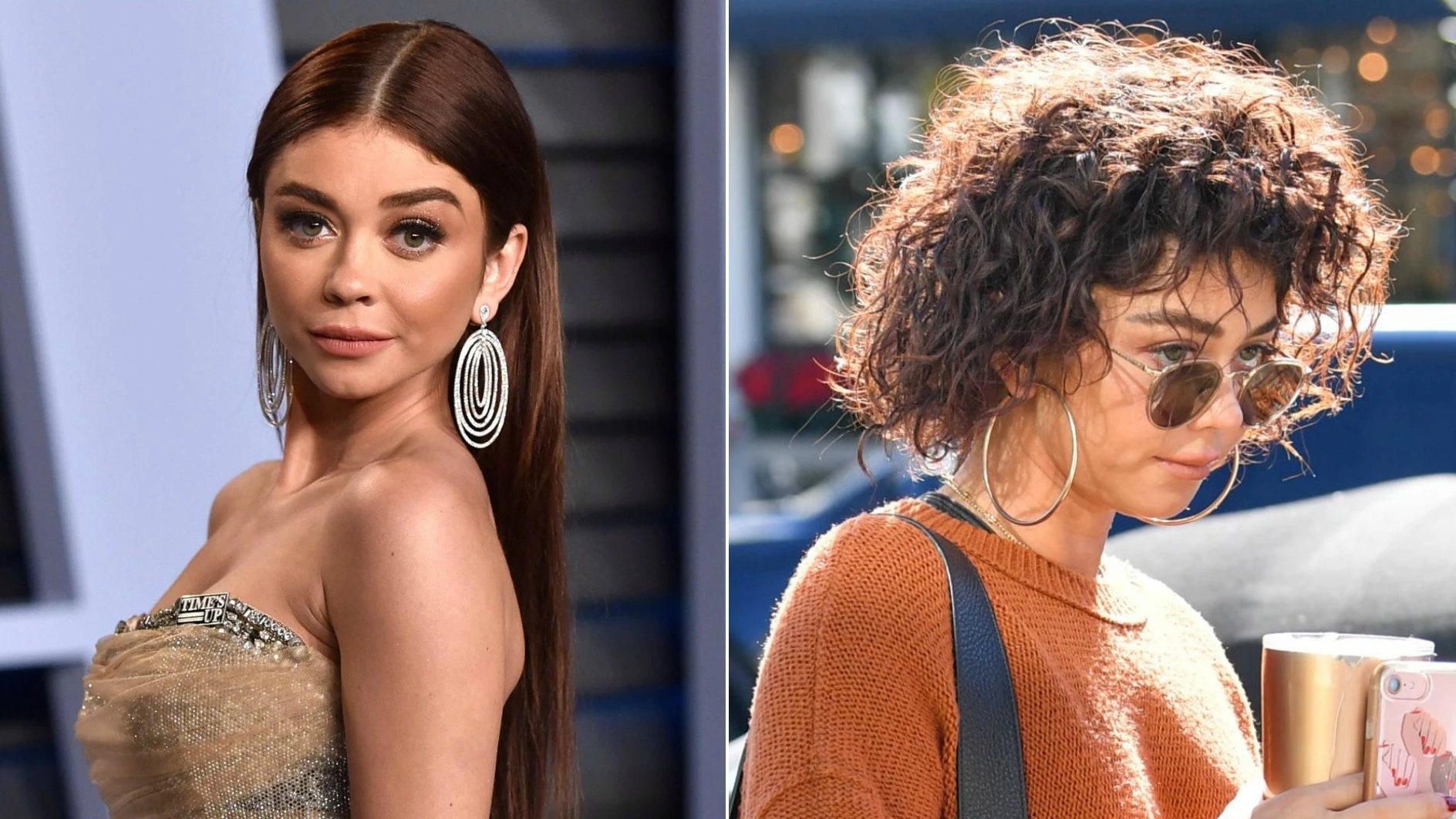 Sarah Hyland with no makeup