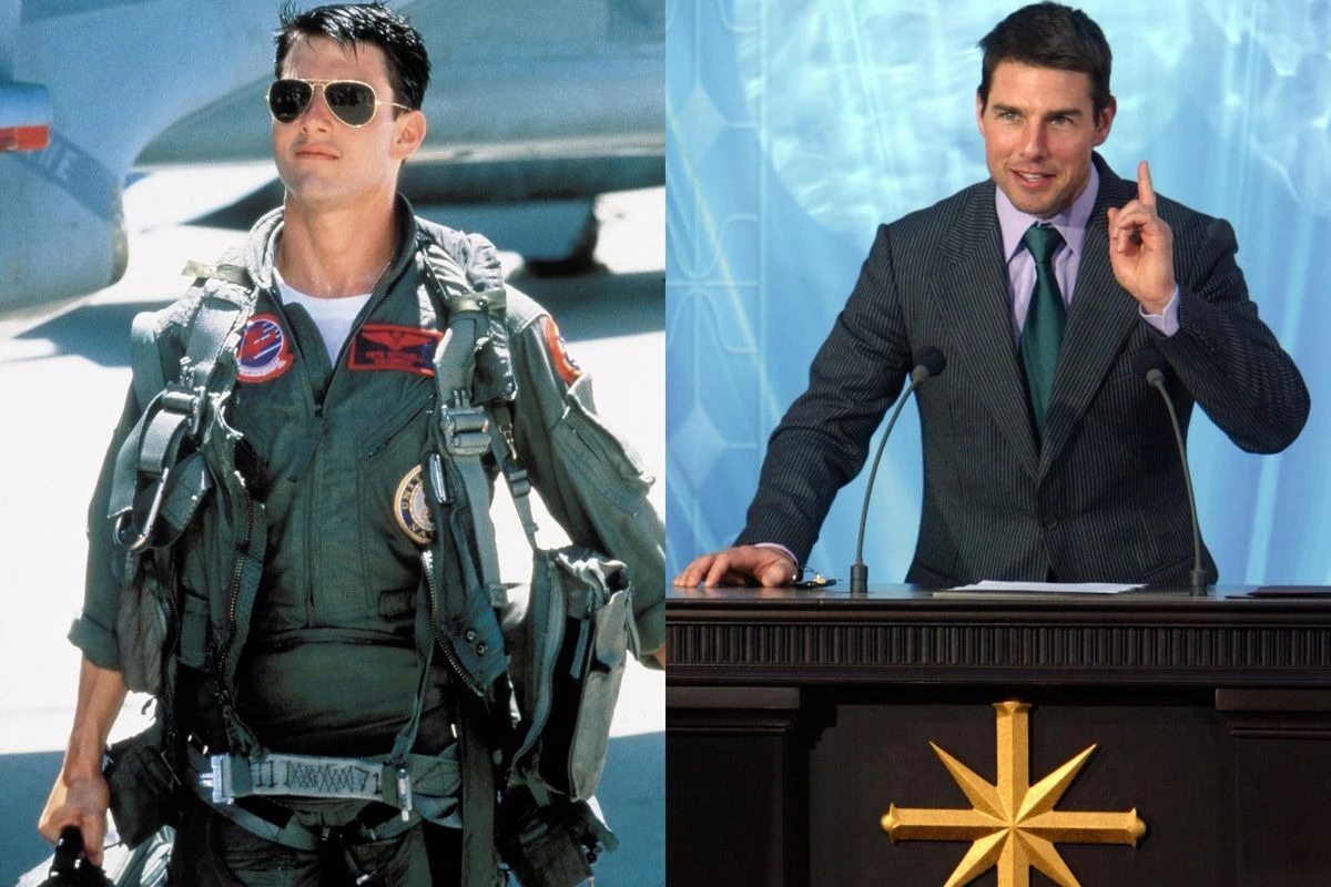 Tom Cruise with the infamous religion Scientology