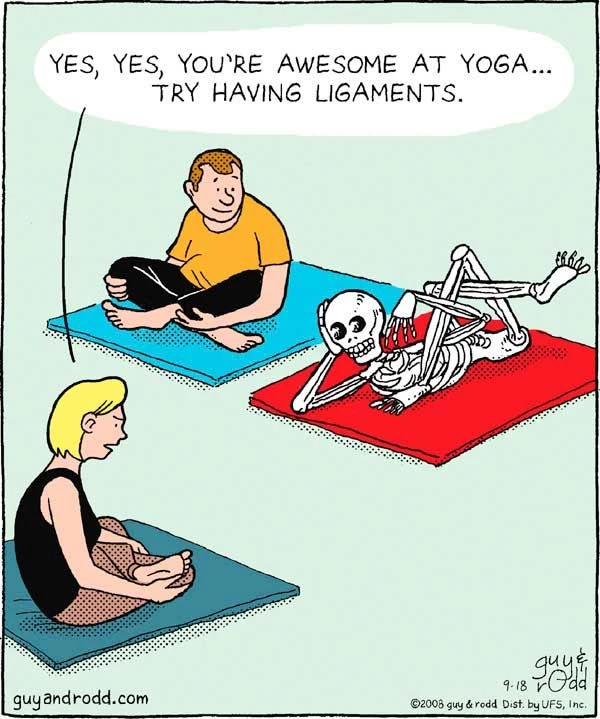 20 Funny Comics About Yoga That Are So On Point - DoYou