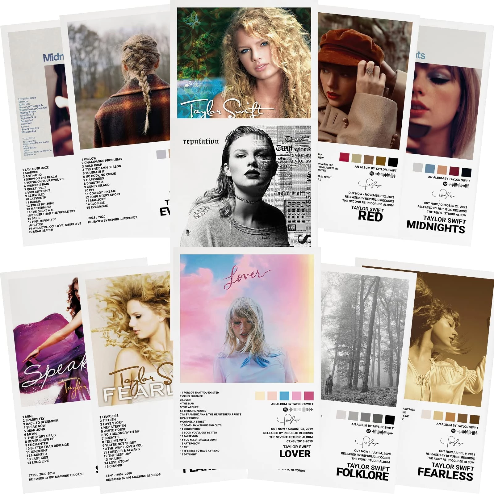 To Recap: Taylor Swift Album Ranking Based On Covers