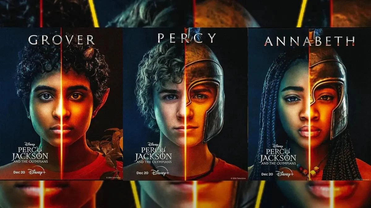 Percy Jackson And The Olympians: The trio character design