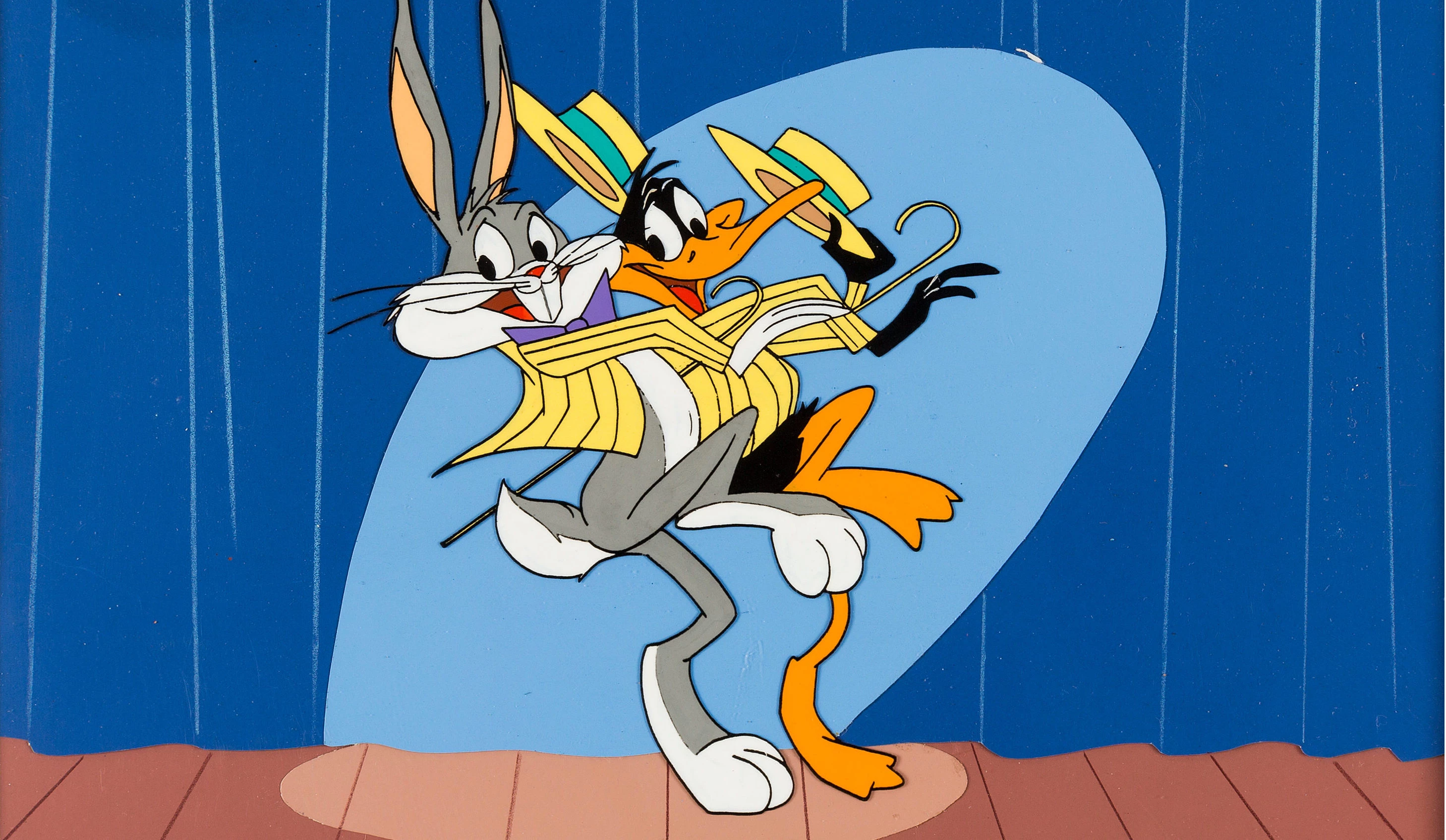 Famous duos in movies: Bugs Bunny And Daffy Duck