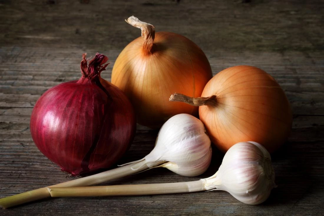 Creative things that go together: Garlic And Onions