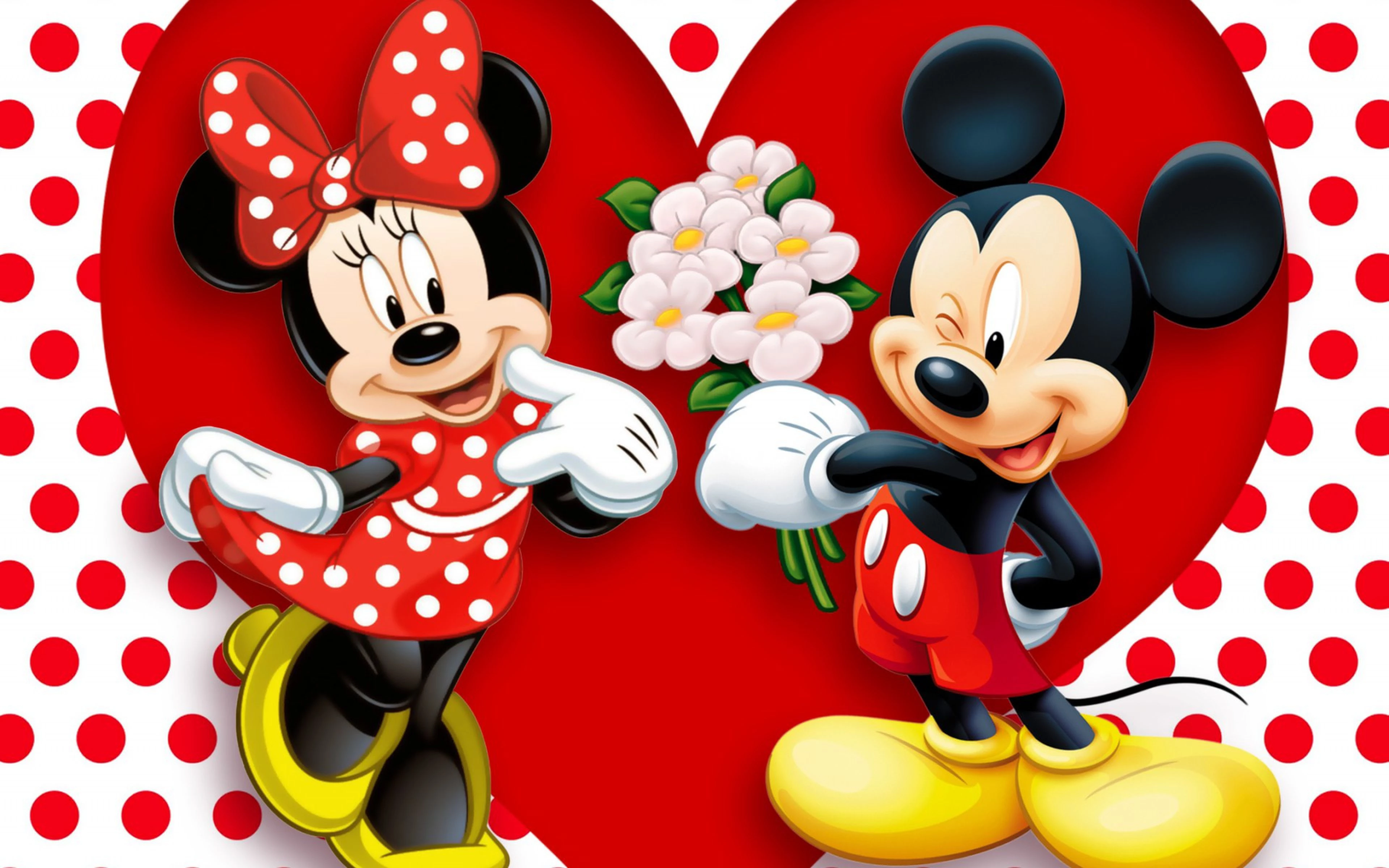 Famous pairs: Mickey And Minnie Mouse