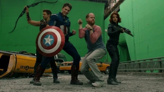 Avengers 2012 and film director Joss Whedon