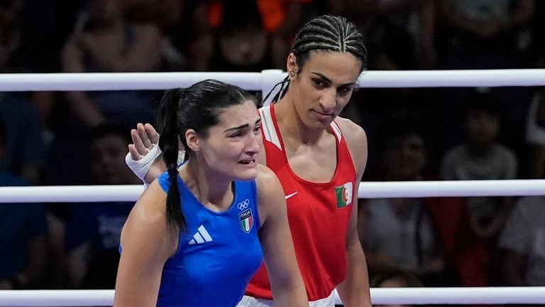 Italian Boxer Angela Carini Apologizes To Algeria'S Imane Khelif Amidst Olympic Controversy