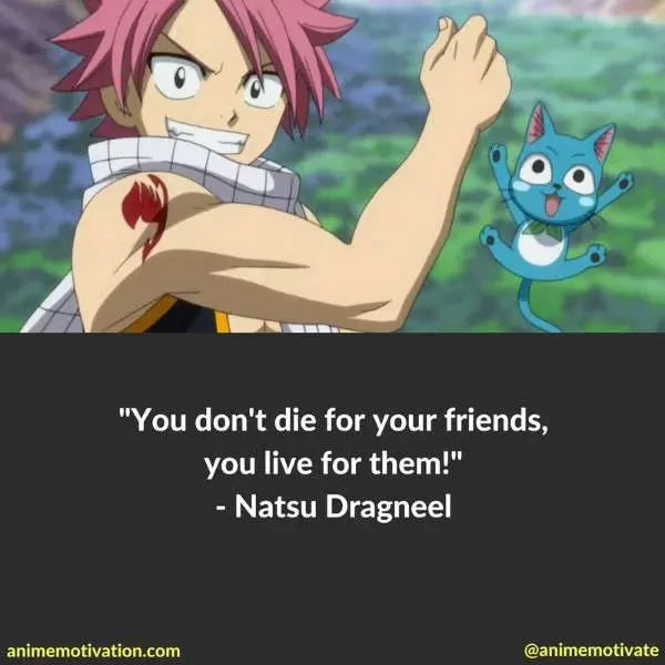 friendship anime quotes