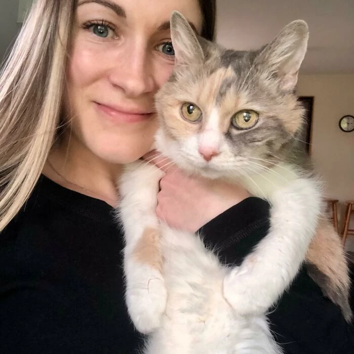 Some Photos Of Angela Rafuse And Her Cat