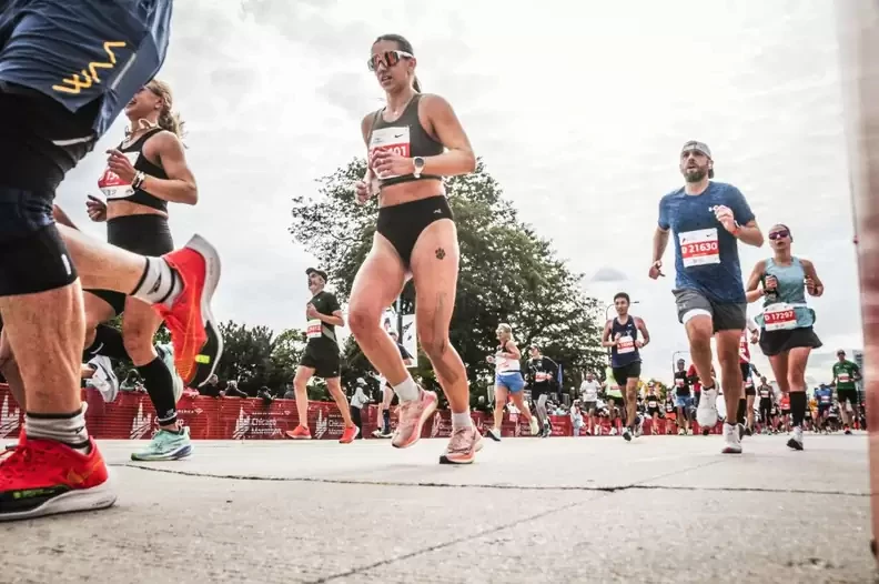 Chicago Marathon Runner