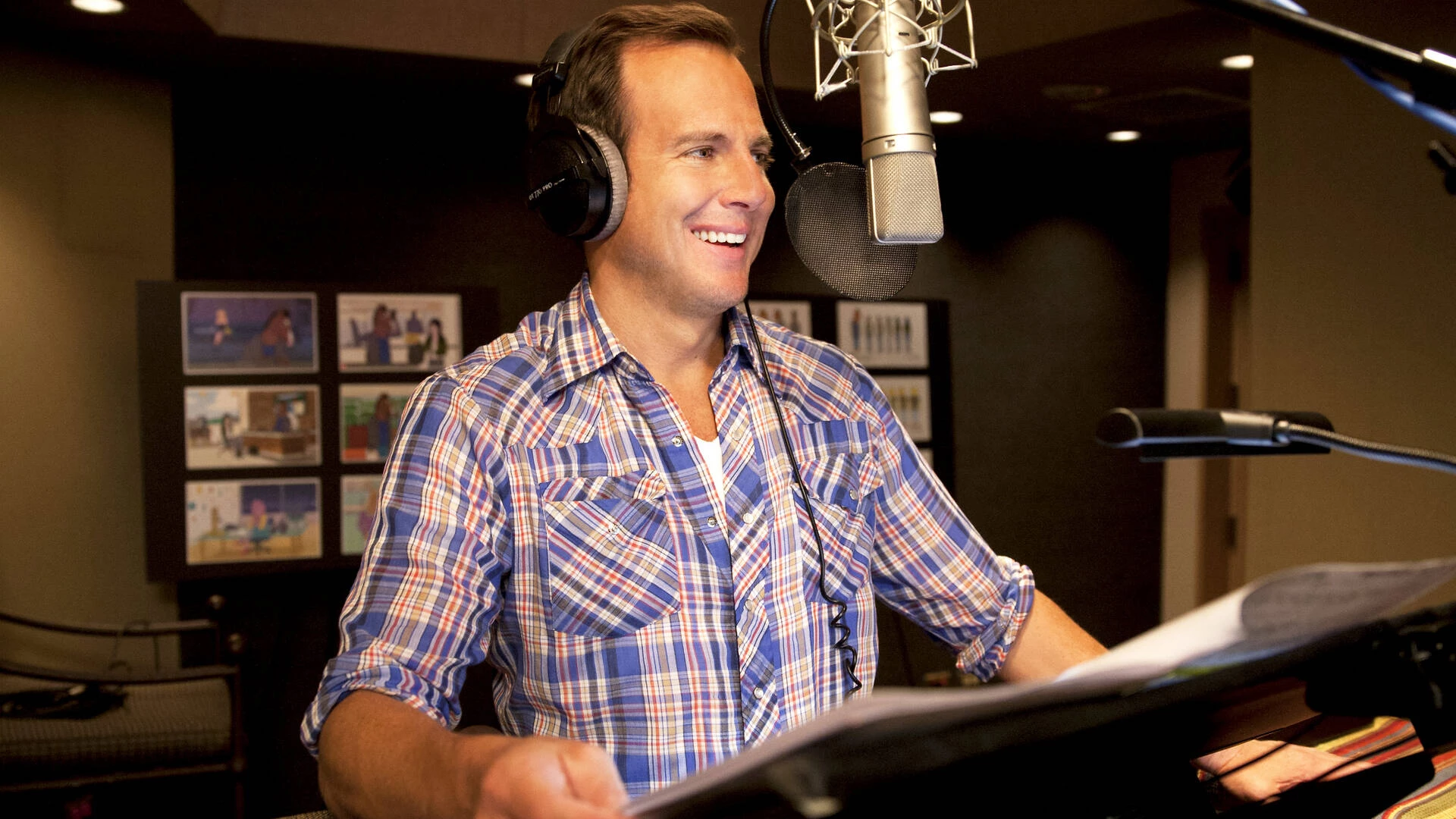 A Captivating Presence-Will Arnett voice acting