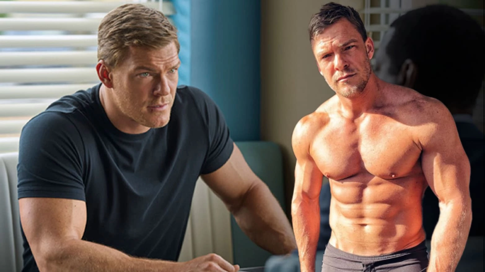 How Tall Alan Ritchson Is? Comparing Alan Ritchson's Height To Jack ...