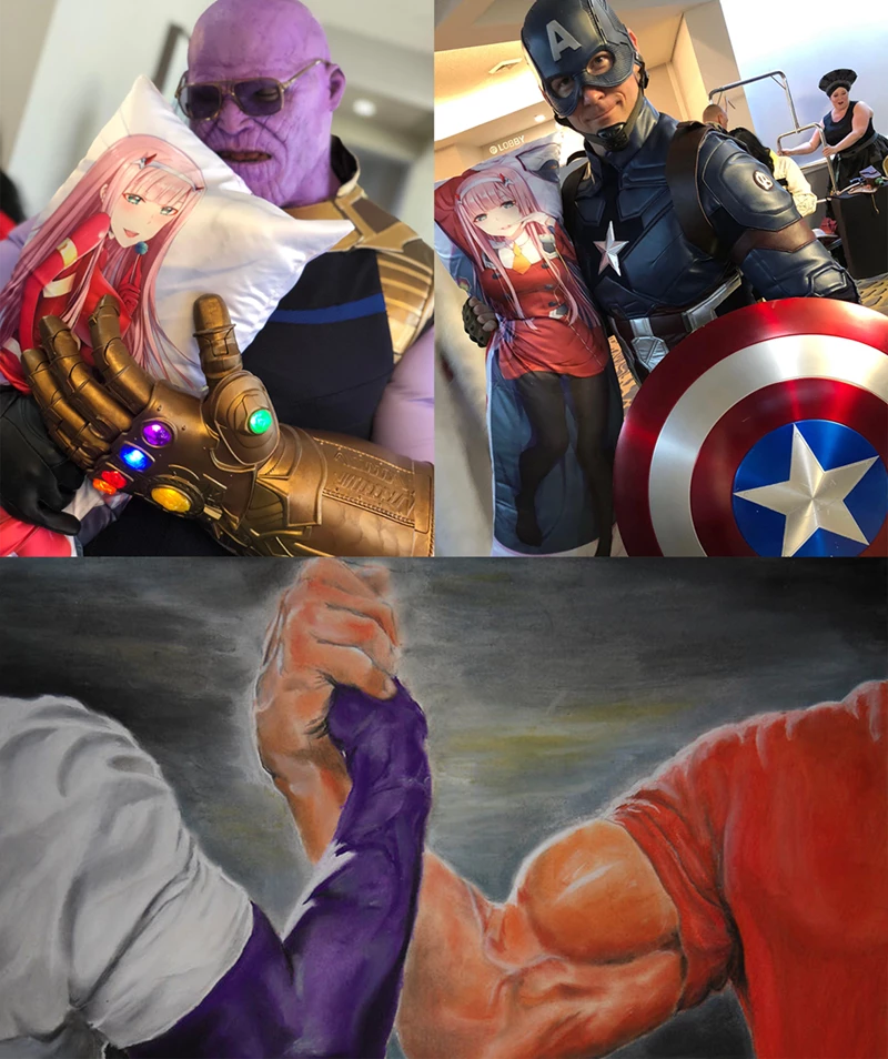 Thanos And Captain America Are Men Of Culture Confirmed
