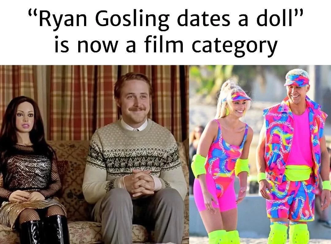 If I Had A Nickel Everytime Ryan Gosling Dates A Doll In A Hollywood Movie, I’d Have Two Nickels