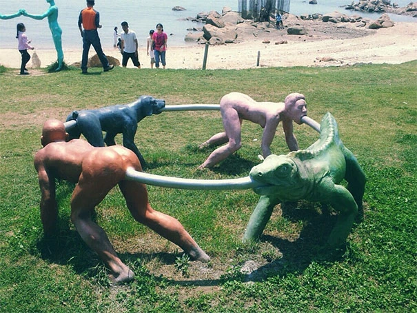 Clearly Not The Most Appropriate Design For A Children’s Playground