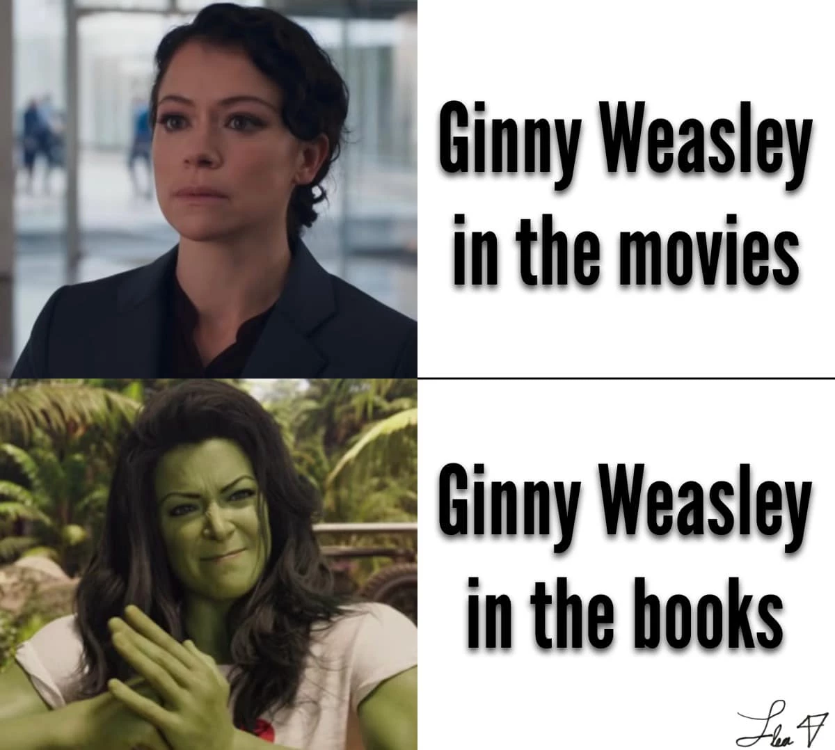 Ginny Weasley In The Books Is Better. Change My Mind