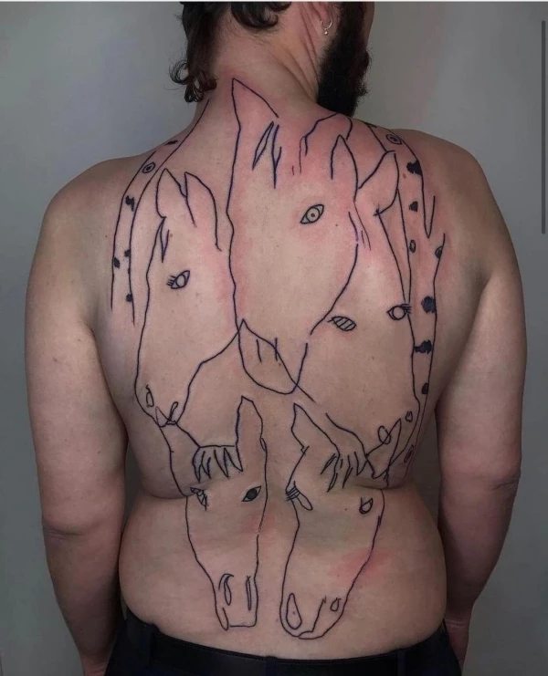 If This Is The Best You Can Do, I’d Rather Let A Toddler Doodling On My Back
