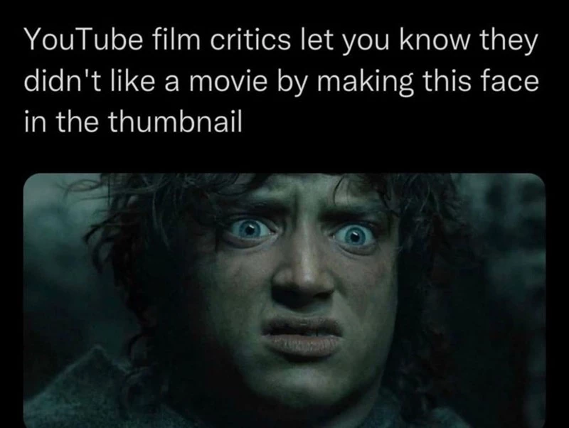 Frodo Must Be The Most Expressive Character In The Entire Franchise