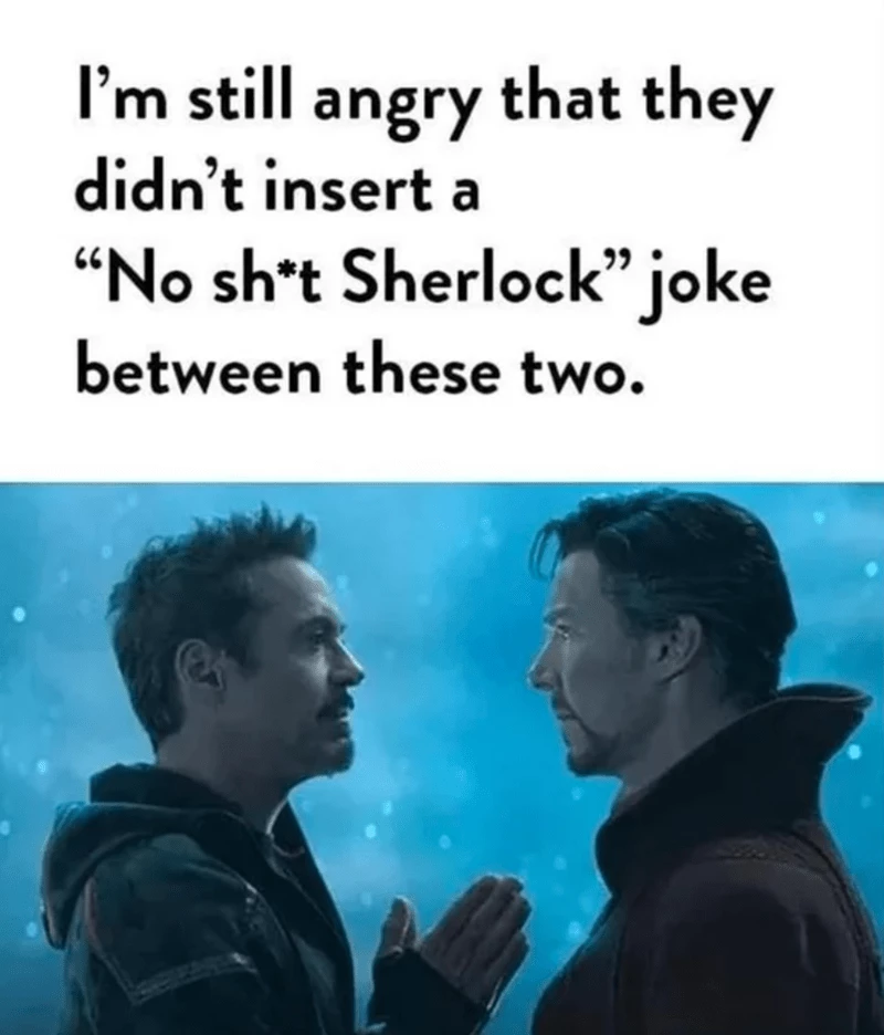 Context: Both Robert Downey Jr. And Benedict Cumberbatch Played Different Versions Of Sherlock Holmes In The Past