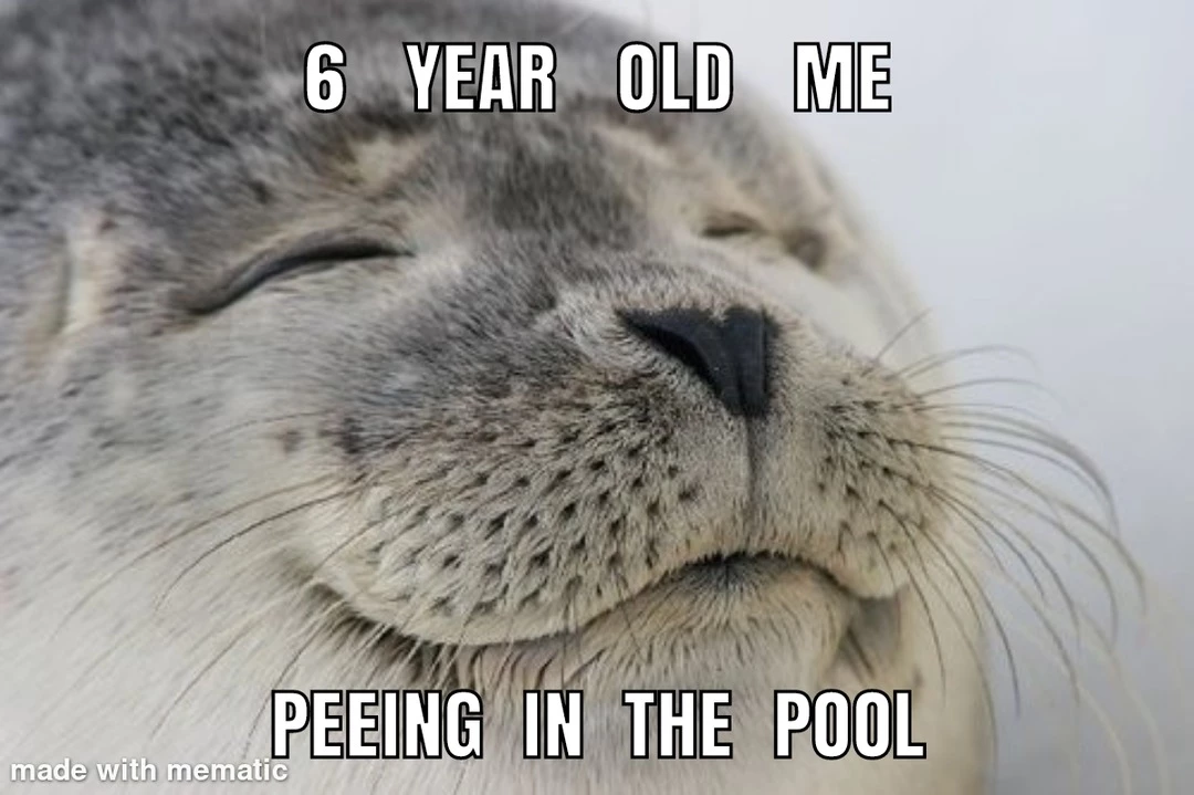 When You See A Kid Making This Face In A Public Pool, Get Out Of There Immediately