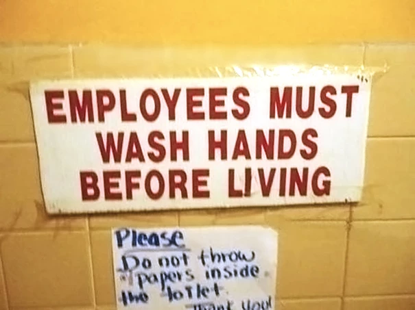 What About Washing My Hand After Living?