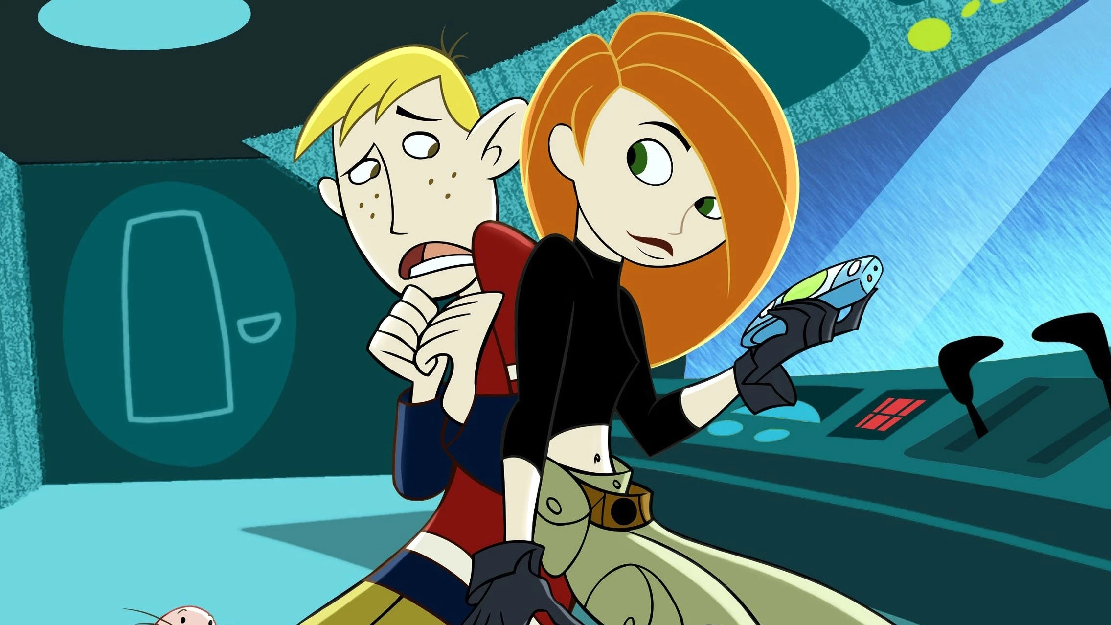 Cute cartoon couples: Kim Possible And Ron Stoppable