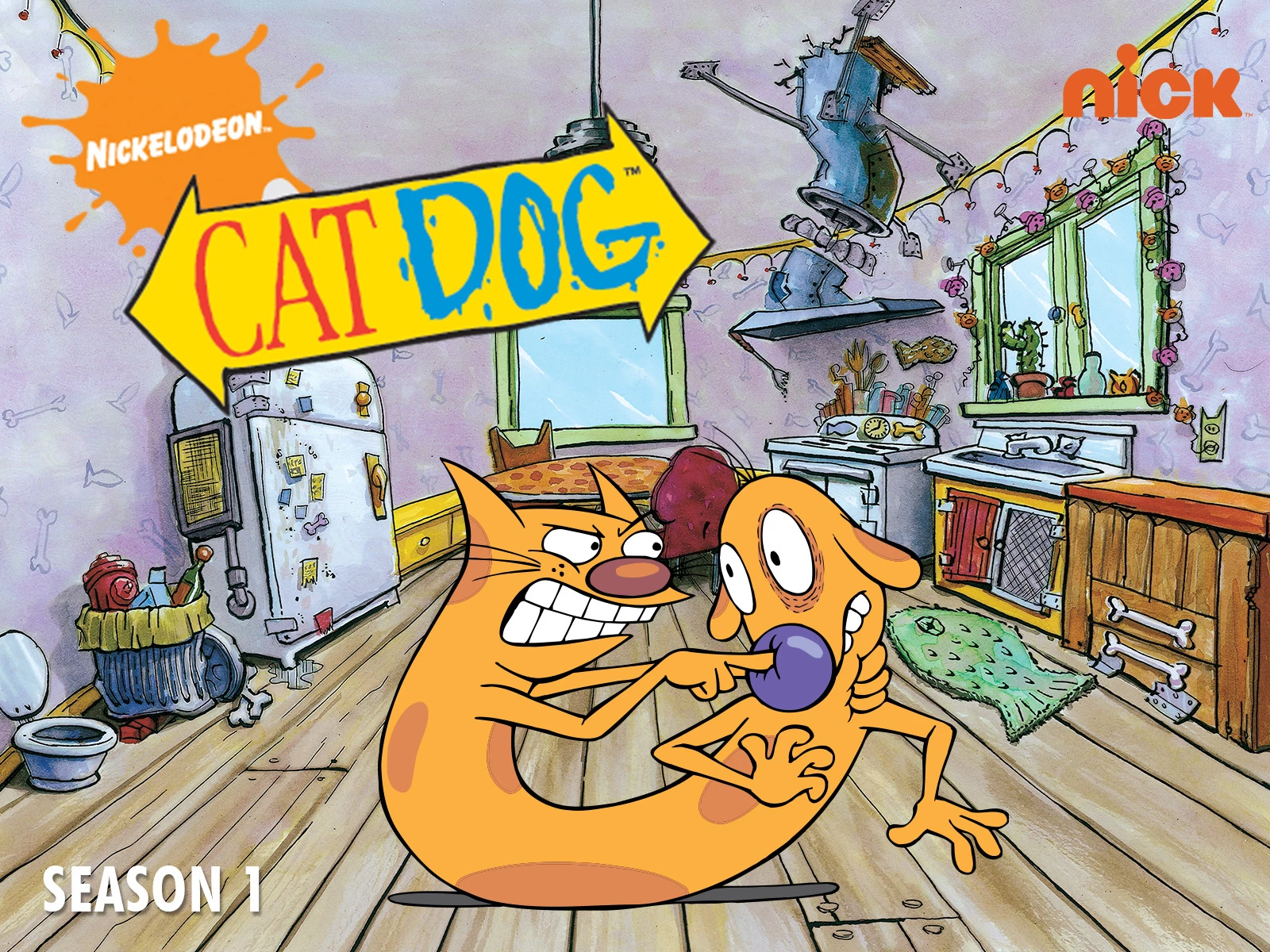 nickelodeon cartoons 2010s: CatDog
