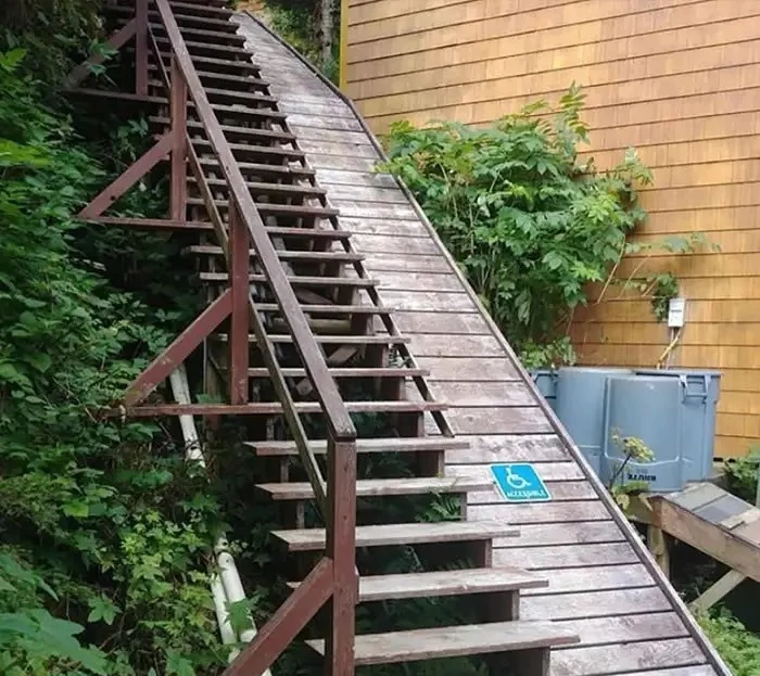 Whoever Designs These Stairs Must Want To Watch The World Burn