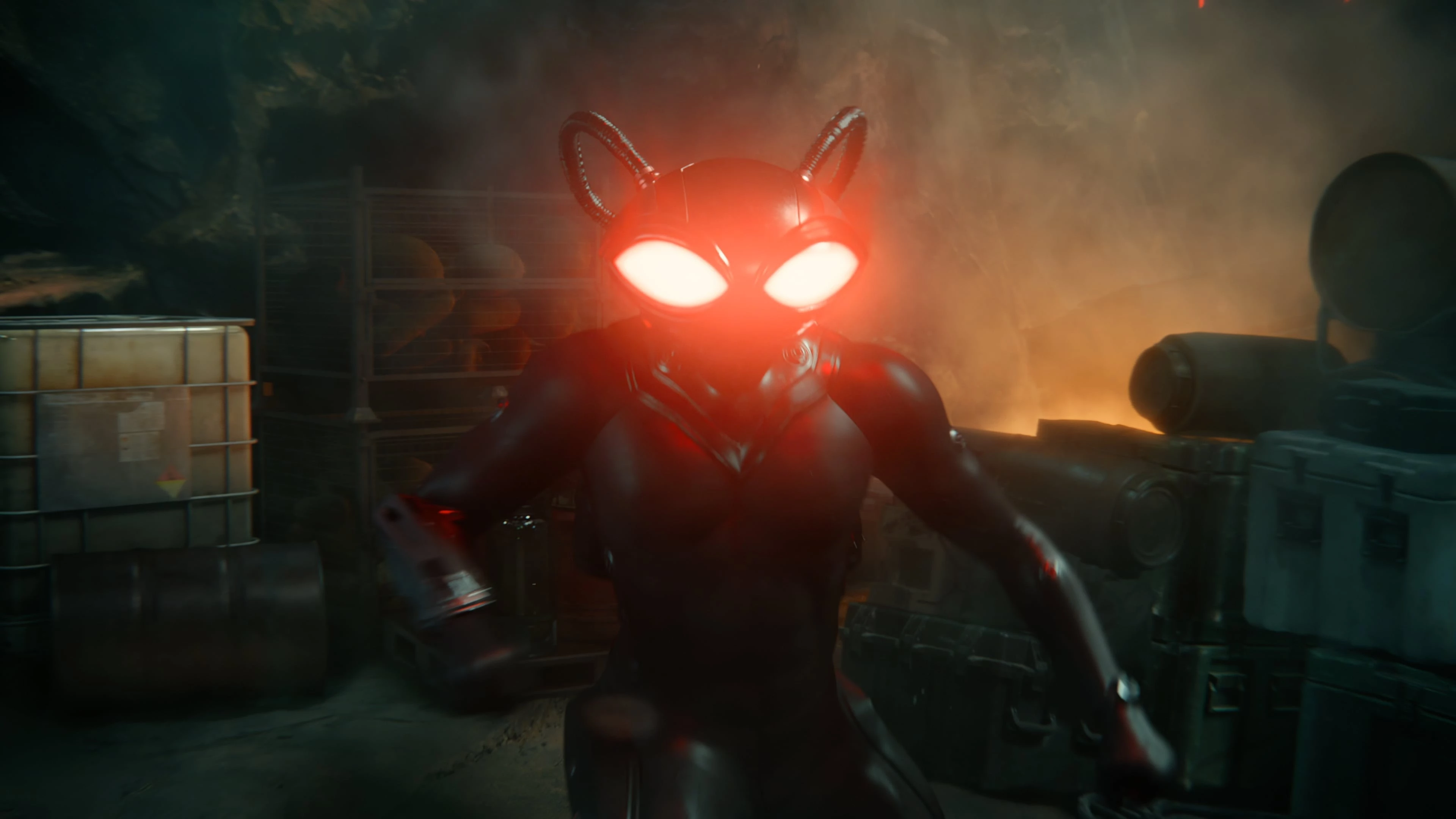 Black Manta Is An Expert In Engineering. Hist Black Suit Is Nearly Invulnerable, And He Can Shoot Plasma Beams From His Eyes