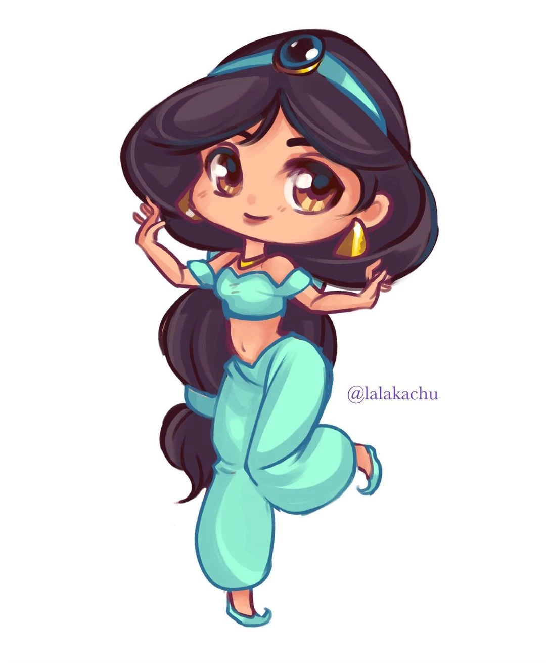 Princess Jasmine In Her Traditional Dress Never Fails To Amaze Us
