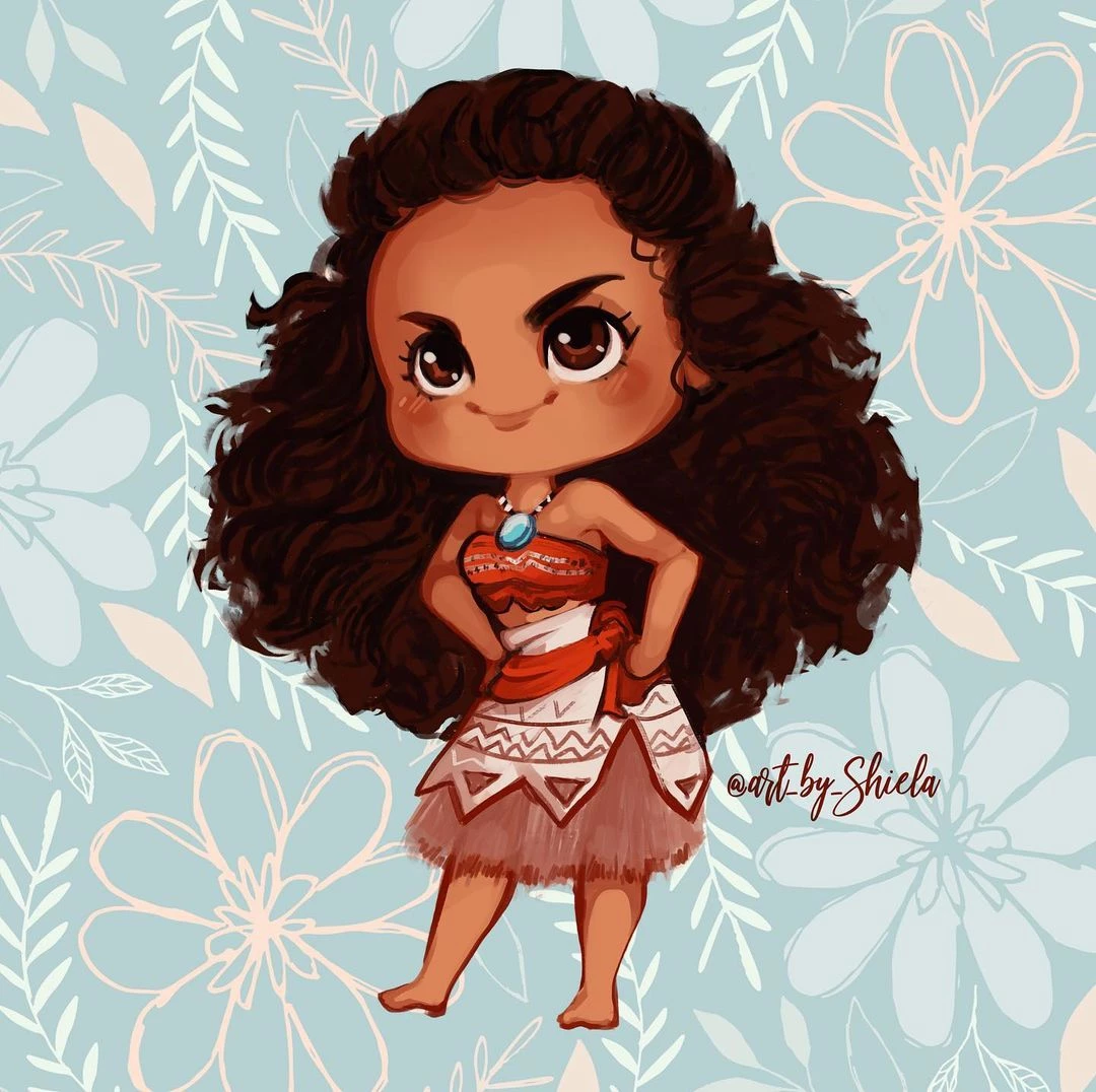 Moana’s With Her Glorious Hair