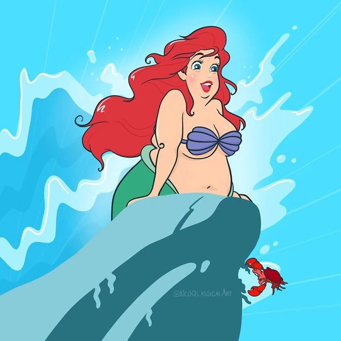 One Of The Most Iconic Scenes From The Little Mermaid, Perfectly Recreated