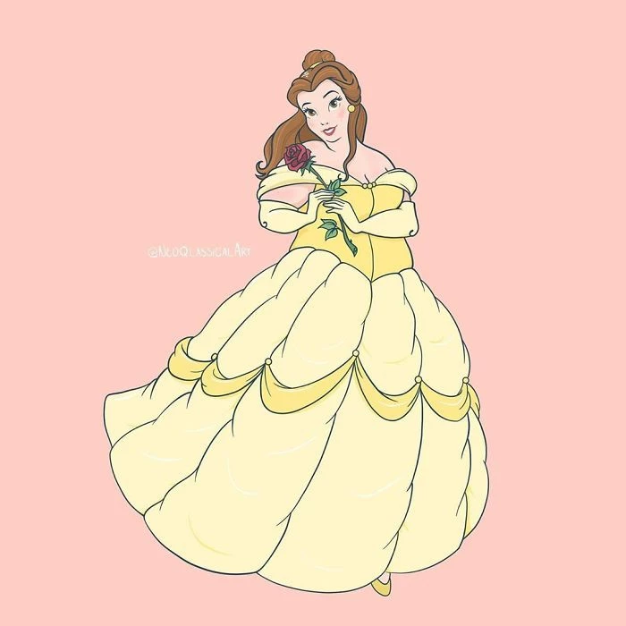 Belle From Beauty In The Beast Looks Stunning In That Iconic Yellow Gown