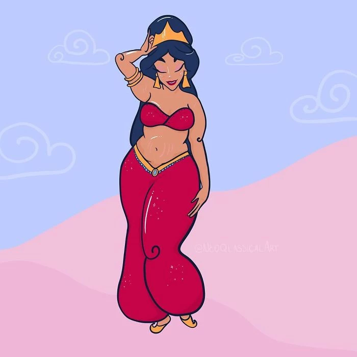This Jasmine Right Here Is Exactly How Belly Dancers Would Look Like In Real Life