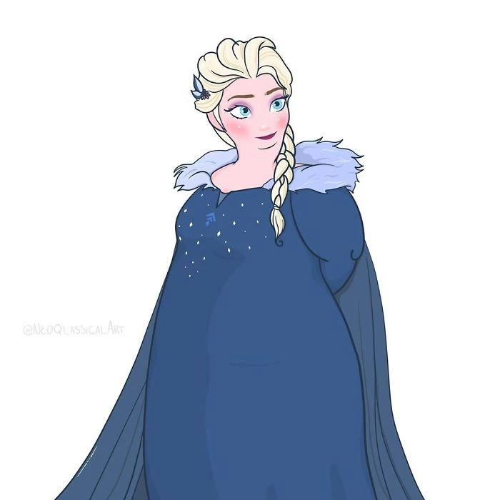 Elsa After Her Visit To The U.S.