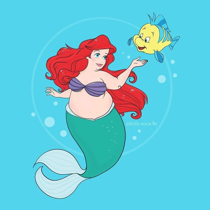 And Ariel Can Still Swim Just Fine
