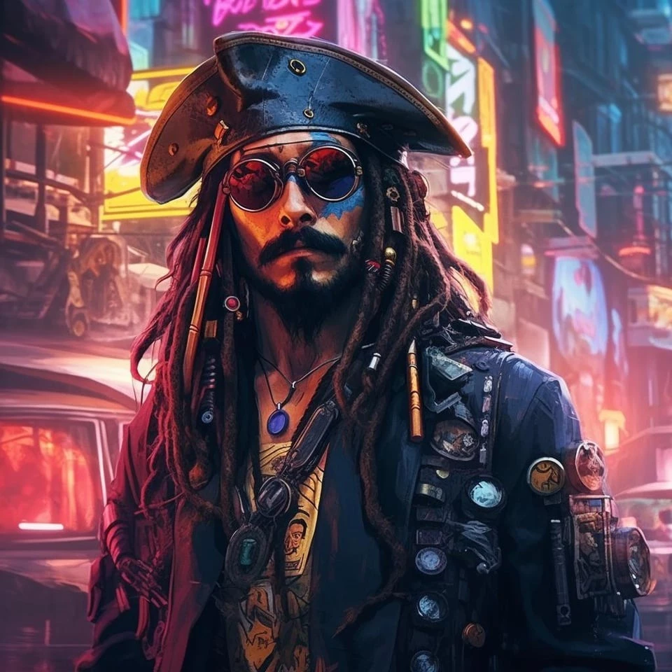 Captain Jack Sparrow Has Some Serious Drip Right There